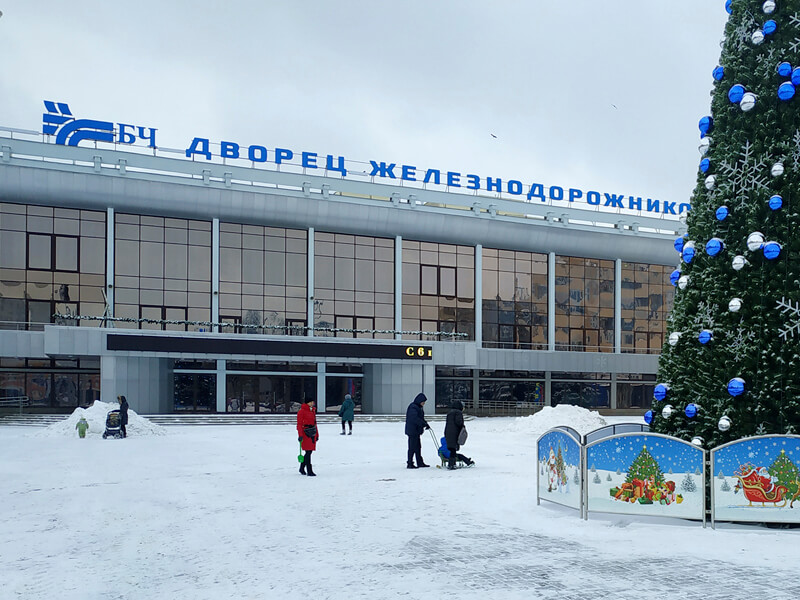 Модернизация фасада ДК Железнодорожников